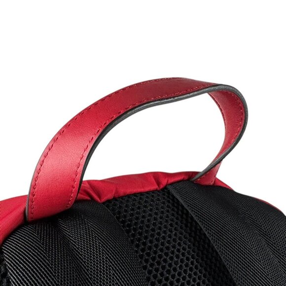 FENDI Backpack Red/Yellow/Blue Nylon/Leather - Picture 8 of 14